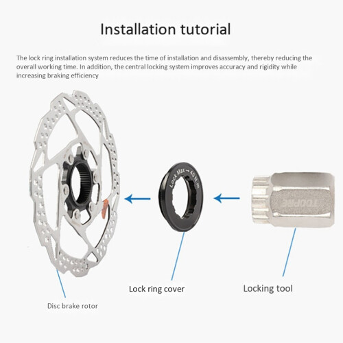 stuks Centerlock naven rotoradapter fiets Center Lock 2
