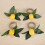 4Pcs Simulation Zitrone Pflanze Serviette Ring Obst Mahlzeit 8