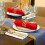 12 piezas de servilleteros redondos de malla para mesa 7
