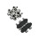 Ruote Tecniche Pedrail a Traccia per E-1 1/16 R 4