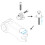 28,6 mm aluminiumlegering fiets headset topkap 4