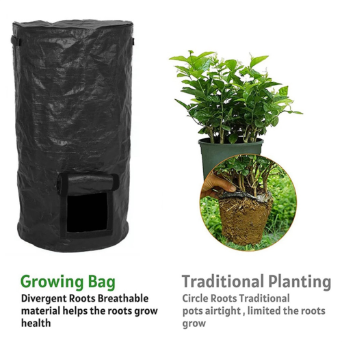 Tuincompostzak met deksel Afvalzakken Comp 2