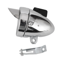 Światło rowerowe Retro – przednie LED, metalowa lampa