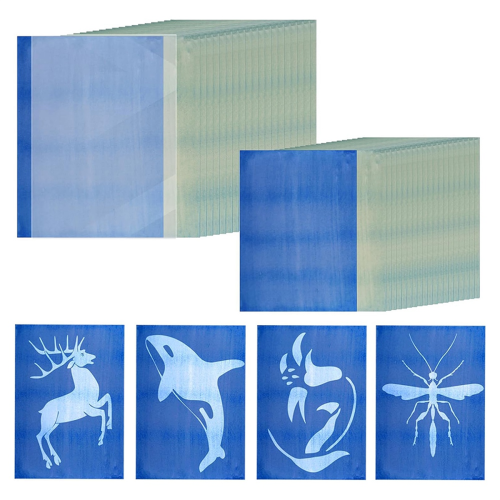 30 ark Soltryckspapper-kit Cyanotypi A4/A5 Sol 1