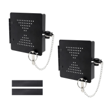 Capa de para-choque RV,Tampa final de plug RV,Tampas quadradas para