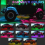 Luci LED sottoscocca per auto, strisce luminose Dream Color 9
