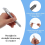 12 Pcs Retractable Mechanical Eraser Pen Pen-Style 6