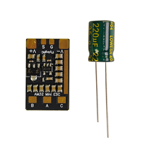 6-26V 1 darab Mini AM32 ESC 2-6S 40A 32-bites El 1