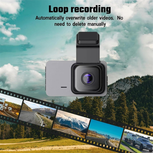 Auto-Dashcam DVR, WLAN+GPS Videorekorder-Kamera, H 2