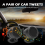 4 perechi boxe audio auto universale 91 dB 12V 5