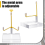 4 stk justerbare displaystativ med metalarme 6