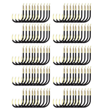 100Pcs Fishing Hooks Aberdeen Long Wire for Sunfis