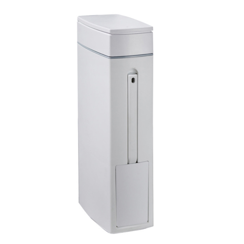 With Brush Cracked Trash Can Ultra-Thin for Home U 1