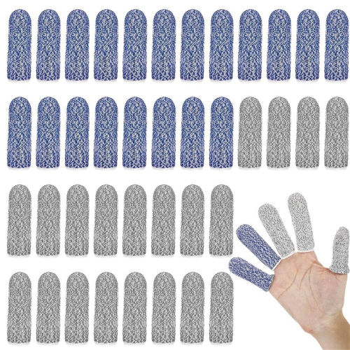 40 Pcs Fingerlinge Cut Resistant Protector Anti Fi 2
