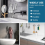2PCS Suction Cup Hooks for Shower, Wall No-Drill B 6
