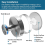 2PCS Suction Cup Hooks for Shower, Wall No-Drill B 4
