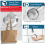 2PCS Suction Cup Hooks for Shower, Wall No-Drill B 3