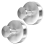 2PCS Suction Cup Hooks for Shower, Wall No-Drill B 1
