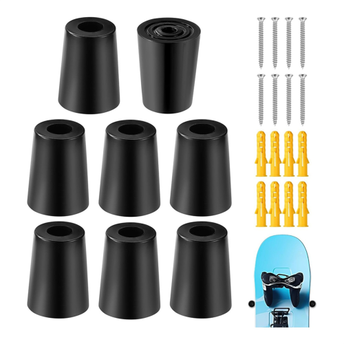 8 Pieces Vertical Ski Racks, Wall Mount Bracket Ra 1