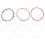 C105 Rainbow Guitar Strings Nylon Core Colorful C 2