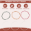 C105 Rainbow Guitar Strings Nylon Core Colorful C 5