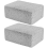 2 Pcs Barbecue Grill Cleaning Bricks Foam Reusable 3