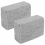 2 Pcs Barbecue Grill Cleaning Bricks Foam Reusable 4