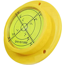 Στρογγυλό αλφάδι φυσαλίδων, 90X17mm υψηλής ακρίβειας κυκλικό
