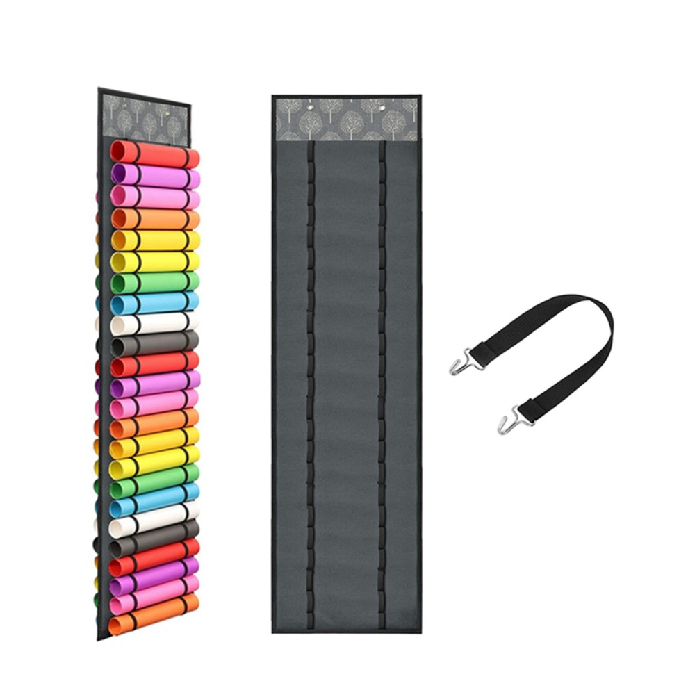 Porte-rouleau de vinyle avec 48 compartiments, rangement ou