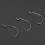 300pcs Per Set Offset Fishing Hooks, Type 6 High C 6
