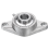 2 stuks SUCFL204-12 kussenbloklagers 3/4 inch B 6