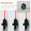 20 Pcs Angelrute Stange Halter Clips Schwarz 16Mm In 6