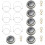 Solar Jar Lid Lights, 6 Pack 20 Led String Fairy S 2