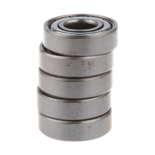 5 τεμάχια 12mm x 28mm 8mm 6001Z με θωράκιση για βαθύ αυλάκι R 2