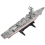 Modelo de navio de mísseis guiados, brinquedos estáticos com display 10