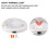 Luz LED 12V com interruptor para caravana, motorhome e barco A 6