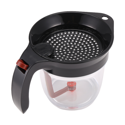 Kitchen Tool Fat Separator with Bottom Release Str