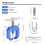 2Pcs Motor Pinion Gear Puller Remover Tools Set Rc 10