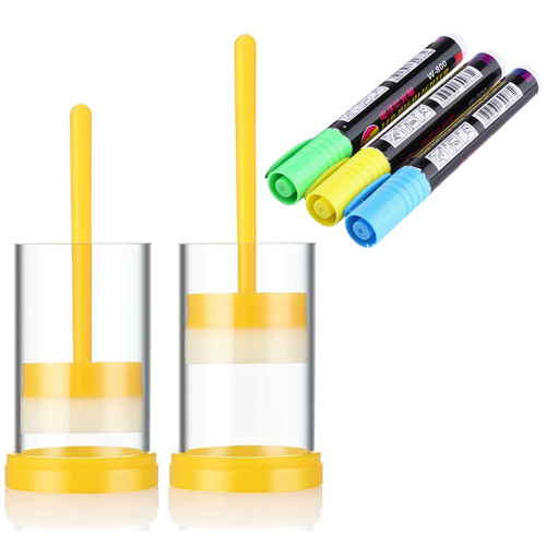 Queen Bee Marking Kit, 2 kooibuizen met 3 markers P 2