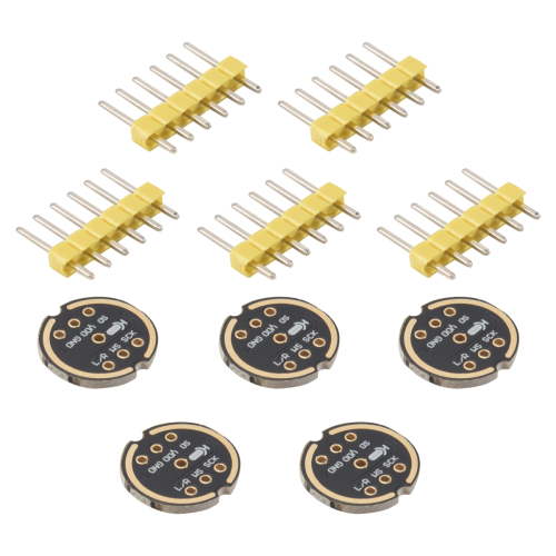 5 st INMP441 omnidirektionella mikrofonmoduler MEMS 2