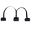 Extensión OBDII con conector doble y divisor OBD OBD2 9