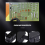 Extensión OBDII con conector doble y divisor OBD OBD2 6