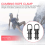 1.5 Inch Climbing Rope Clamp,2 Sets Climb Clasp Wo 5