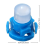 10Pcs Car Dash Instrument Base Light Lamp T4.2 COB 9