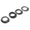 4 stuks racefiets stuur headset spacers voor 28.6 2