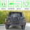 Soppåse för reservhjulet – utomhusförvaring för UTV/SUV 4