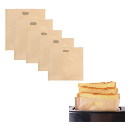 Sacchetti riutilizzabili per tostapane antiaderenti per toast B 2