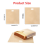 Sacchetti riutilizzabili per tostapane antiaderenti per toast B 8