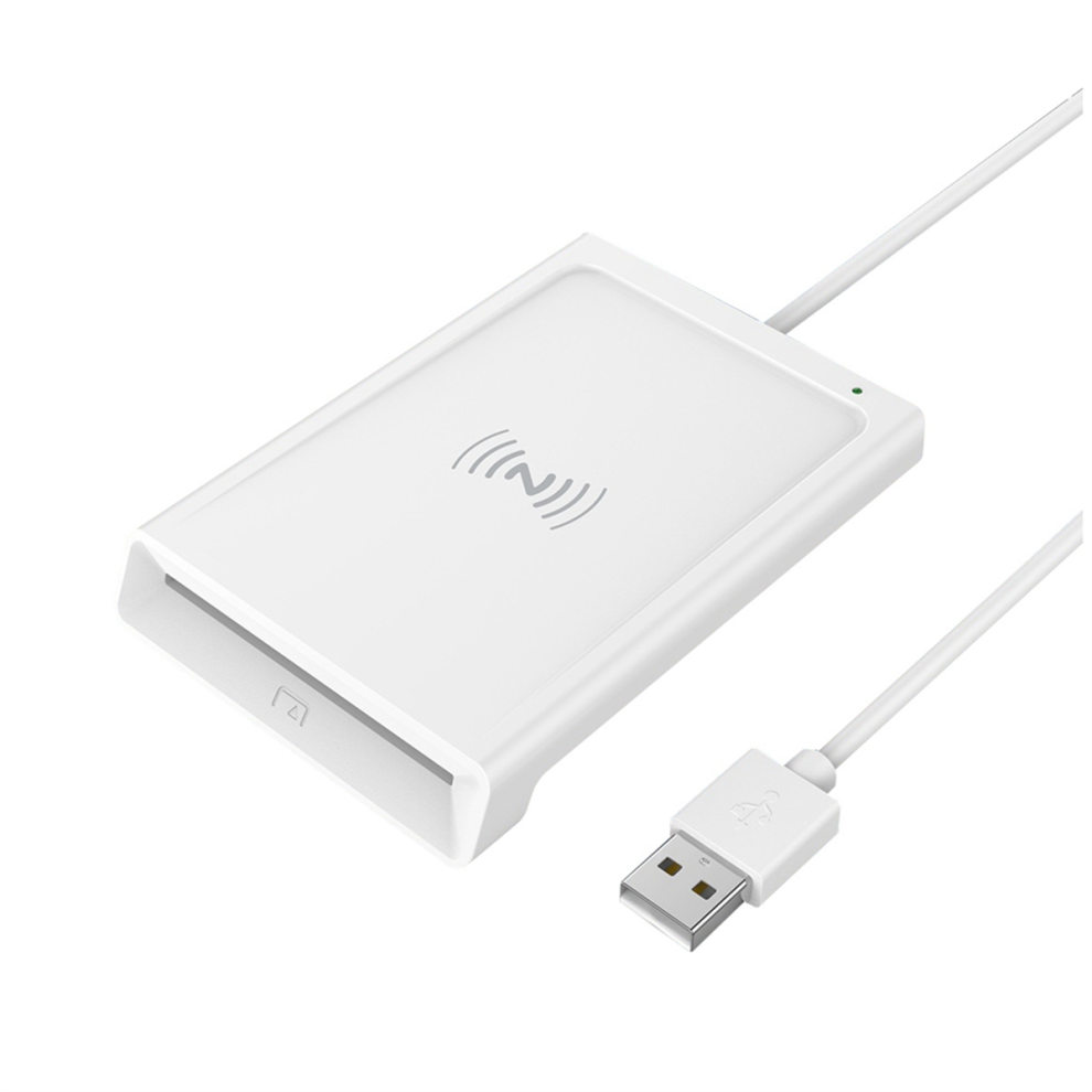 Kontakt + Nfc 2-In-1-Smartcard-LesegeräT Pc-Linked D-image