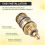 Messing erstatningstermostat til bruserblandingsbatteri 9